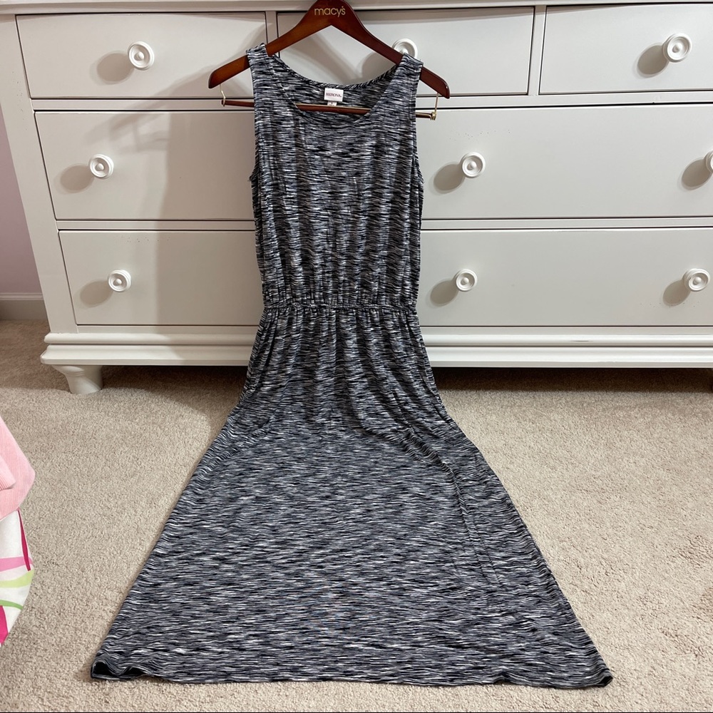 Floor length maxi dress